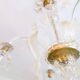 Grand lustre en verre de Murano – 5 bras tulipe