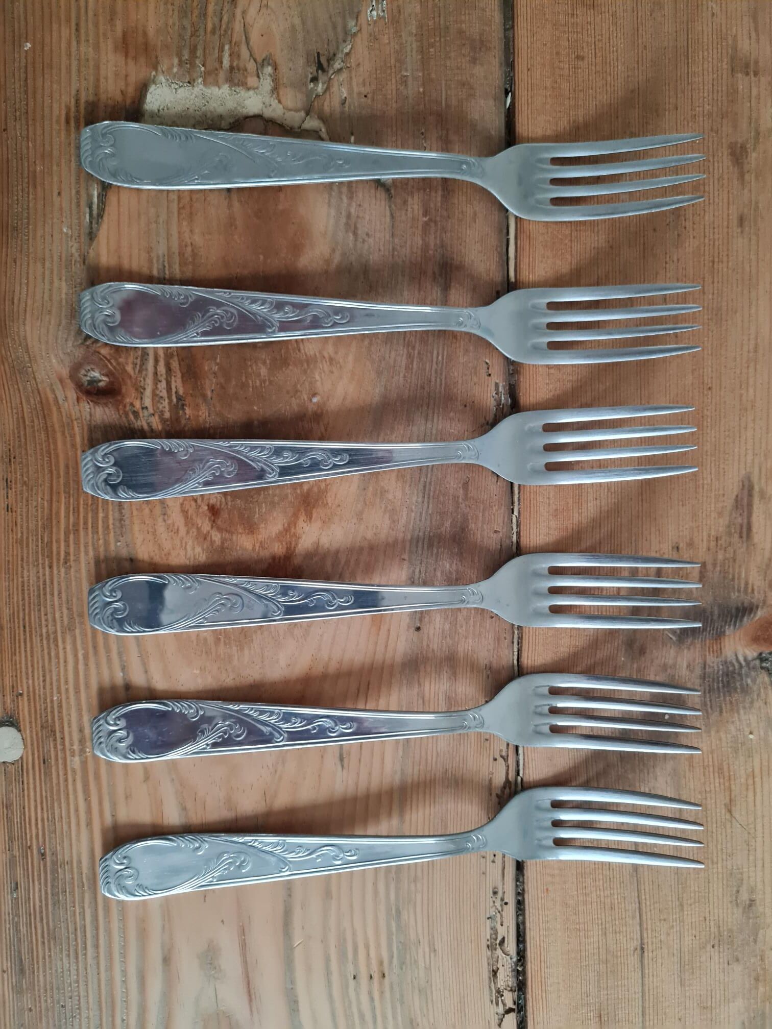 Vintage stainless steel fork