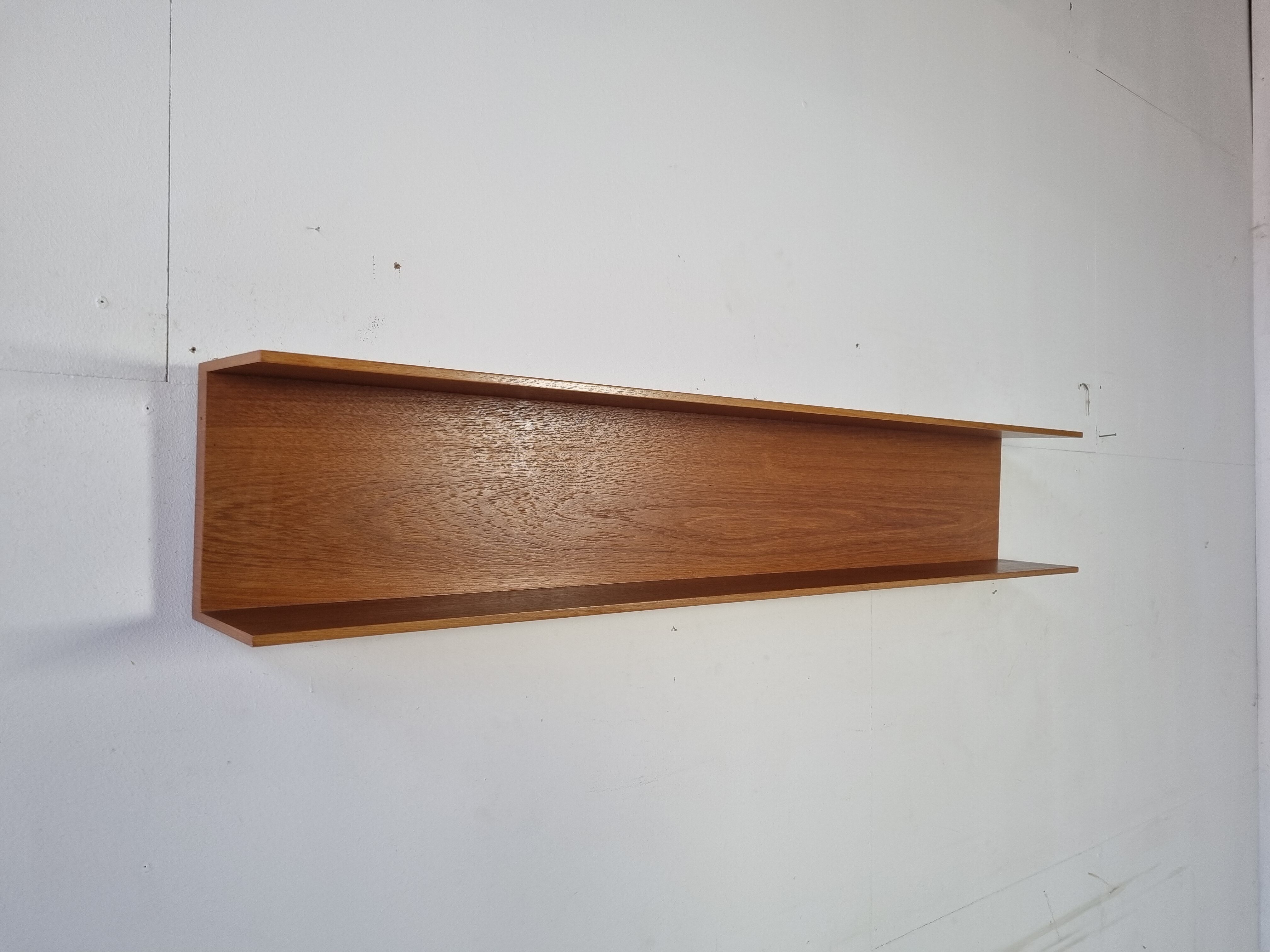 Teak wall floor by Wilhelm Renz, 60s