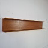 Teak wall floor by Wilhelm Renz, 60s