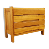 Commode en orme maison Regain