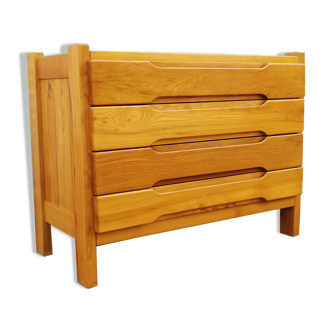 Commode en orme maison Regain