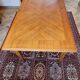 Beautiful sixties dining room table with 2 extensions, 1960s vintage