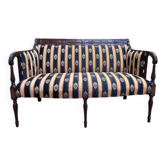 Sofa - English mahogany bench