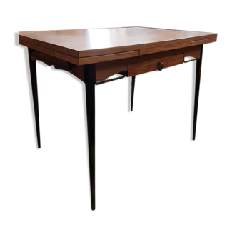 Vintage table formica feet metal extension cords