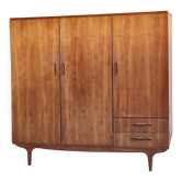 Scandinavian wardrobe, laundry, made in Denmark, vintage, 60s