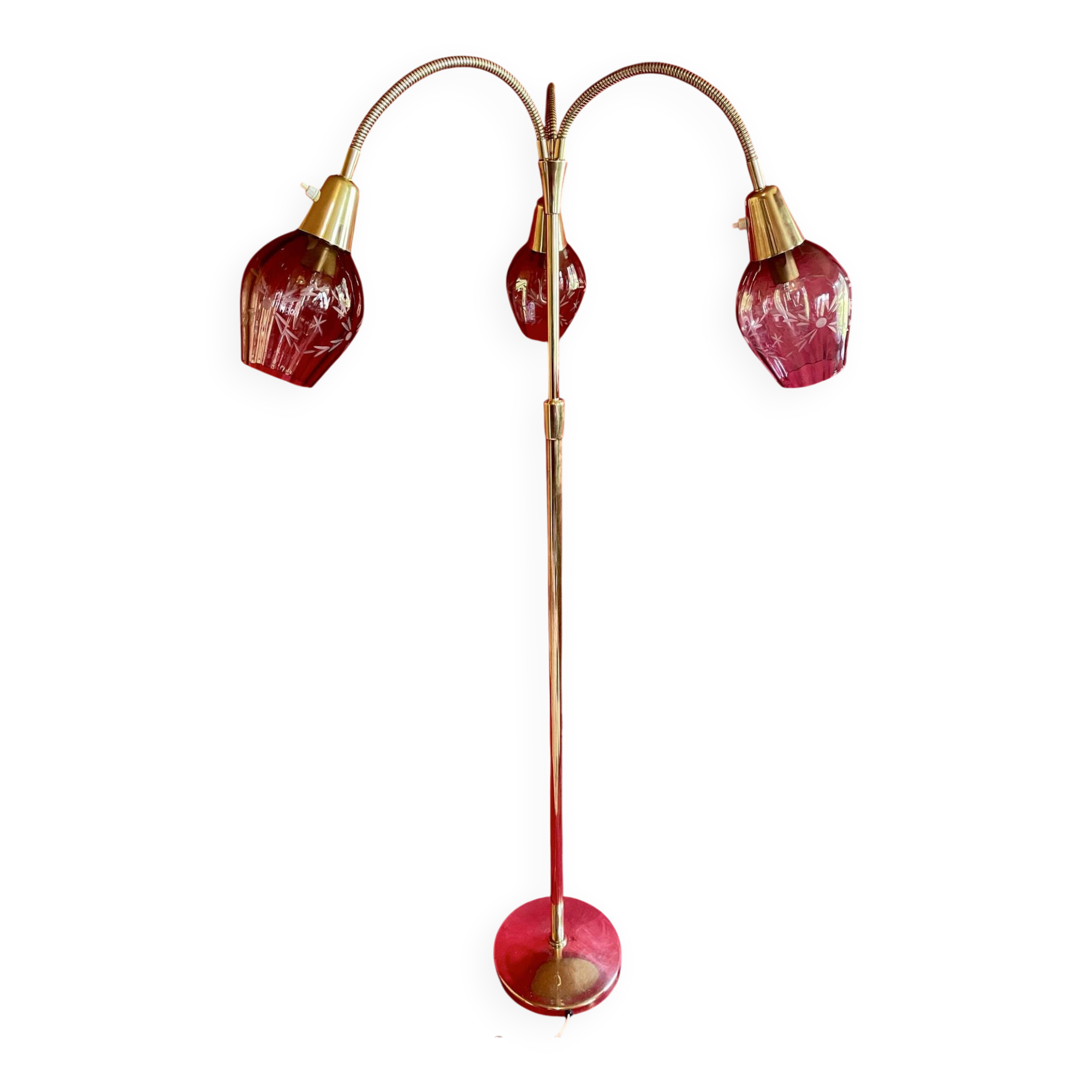Adjustable floor lamp, 1960, origin Austria