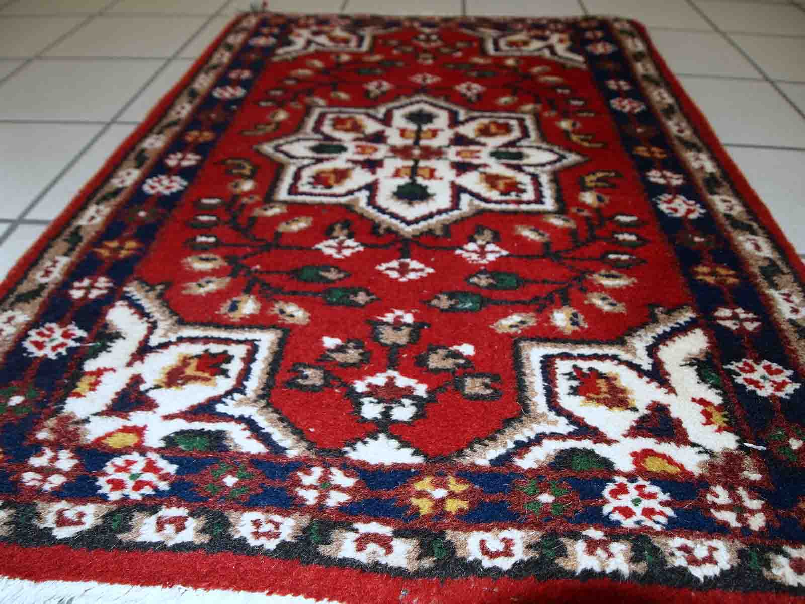 Vintage Persian Carpet Hamadan handmade