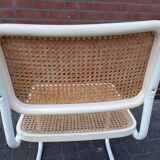 Cesca dining room chair designed by Marcel Breuer