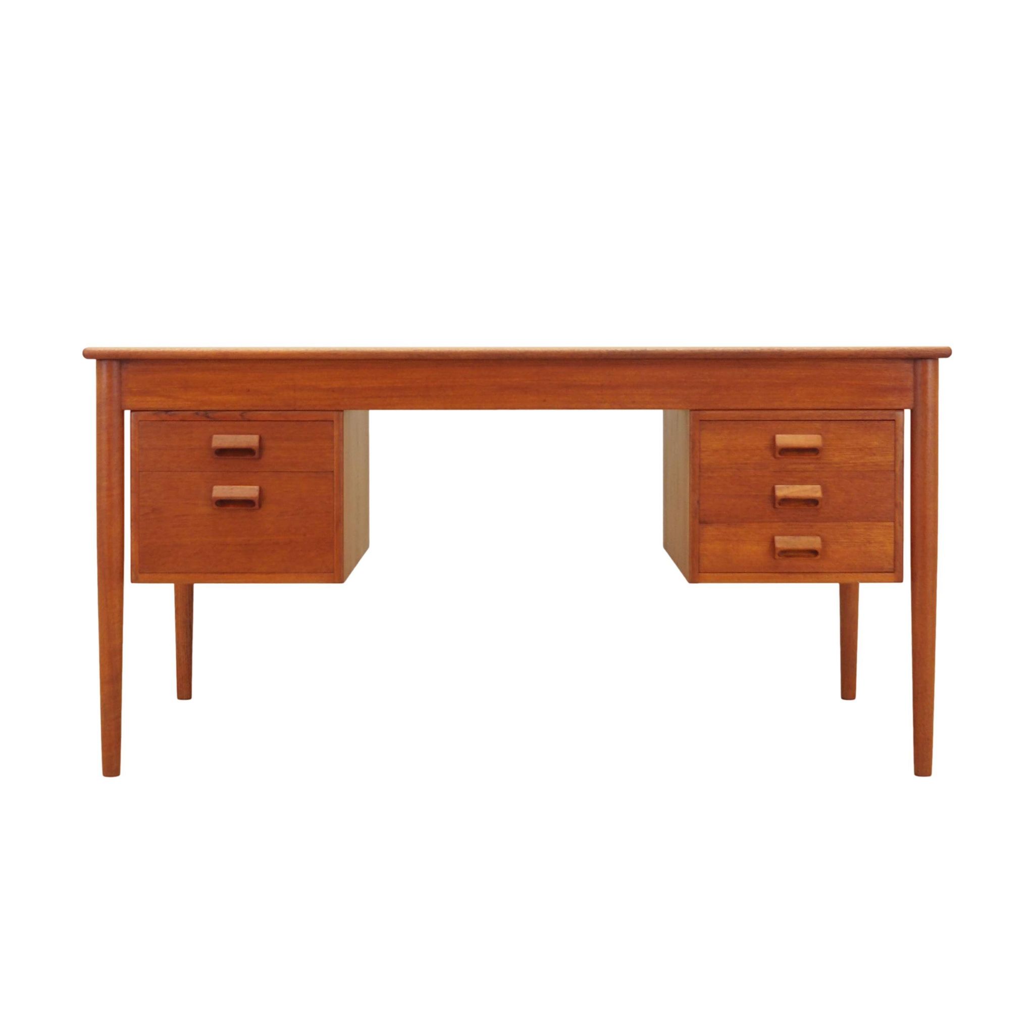 Teak desk, Danish design, 1960s, designer: Børge Mogensen, manufacturer: Sø