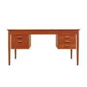 Teak desk, Danish design, 1960s, designer: Børge Mogensen, manufacturer: Sø