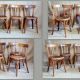 Set 4 chairs fischel bistro 30s/40s
