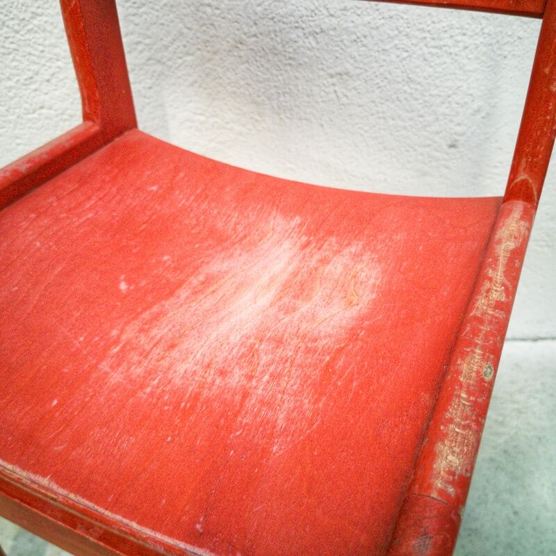 Chaise enfant rétro