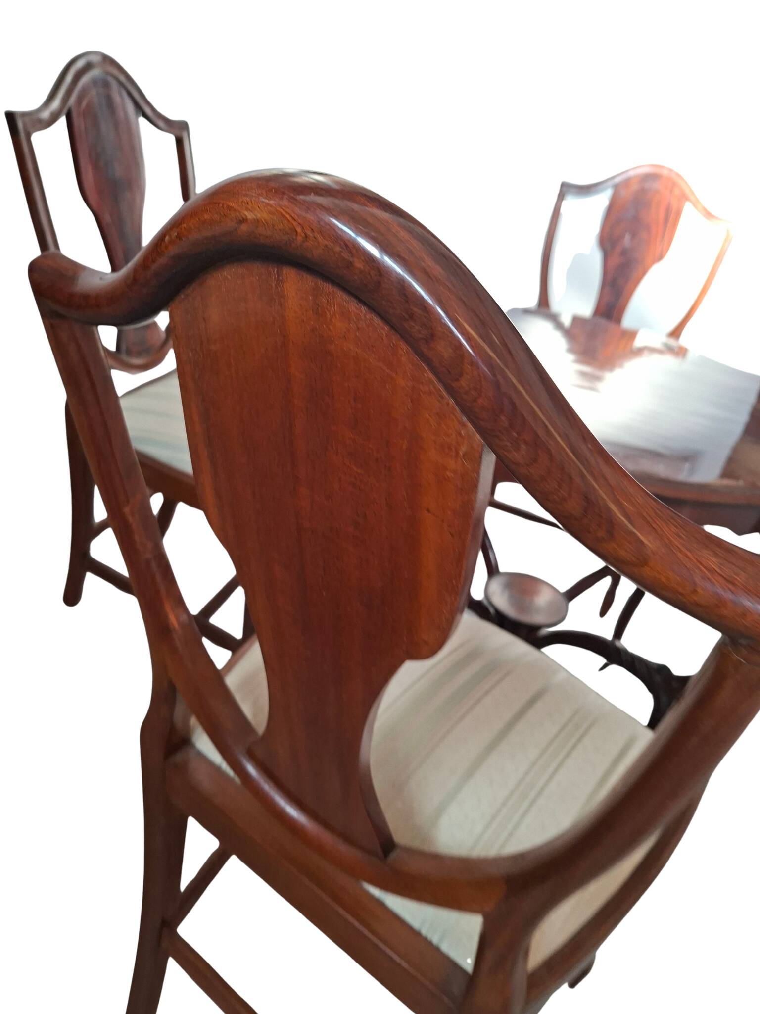 Ensemble de thé, table et 4 chaises, années 50