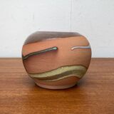 Vintage pottery vase from Alfa Dom Pottery, Dominican Republic.