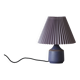 Lampe de table en grès de Klase Höganäs, Suède, années 1960.