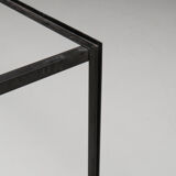 'T-angle' Low table in teak, designed by Florence Knoll for Knoll Int., 1950's