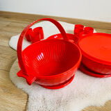 Picnic ball 70's red