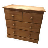 Commode en pin massif de style anglais