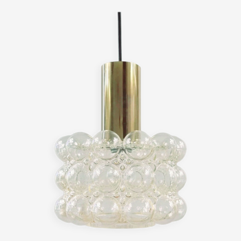 Mid-Century Modern Bubble Glass Ceiling Lamp by Helena Tynell for Limburg, Germany, 1960s
