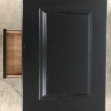 Japanese coffee table "teppanyaki" black