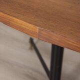 Vintage 60's table in metal and wood italian design