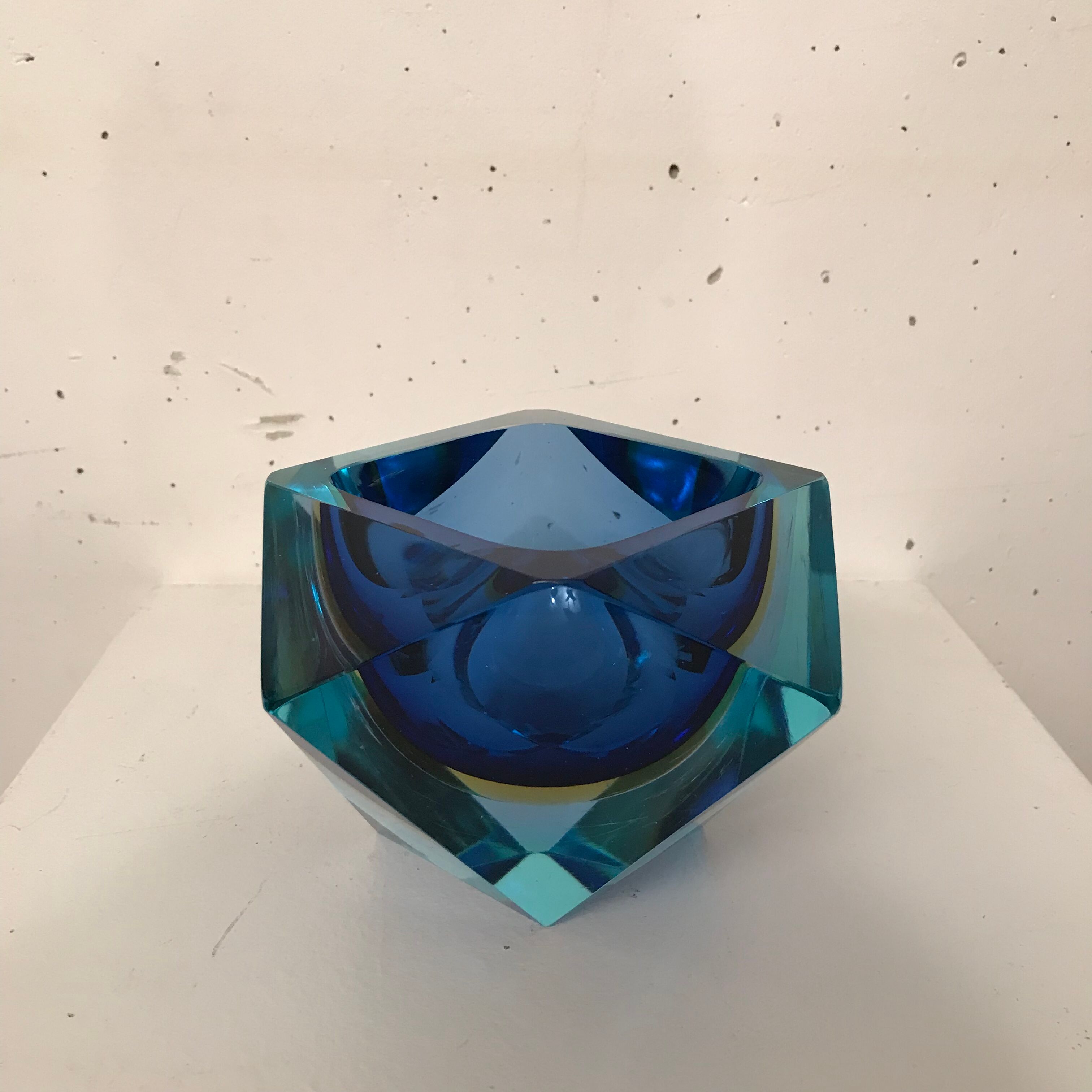 Ashtray Murano Sommerso 1970