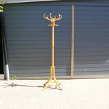 Baumann parrot coat rack, simple, light beech