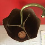 Vintage copper umbrella holder