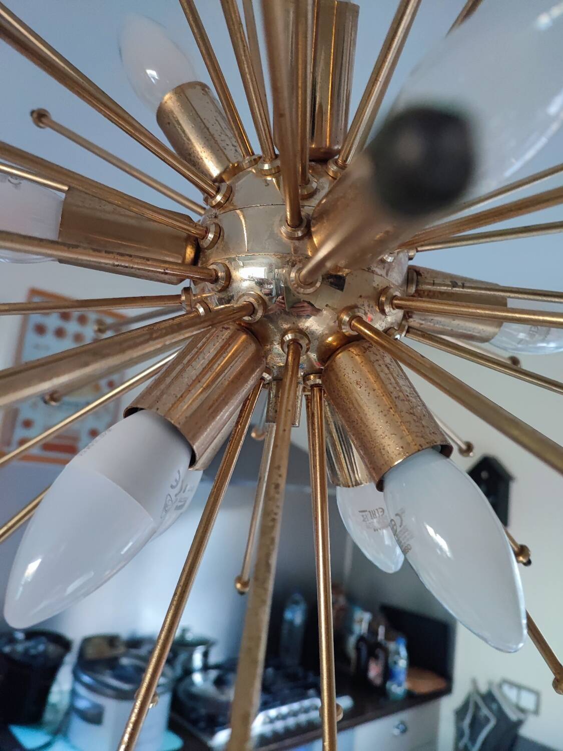 Val Saint Lambert crystal chandelier