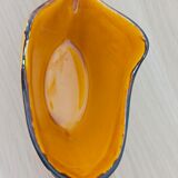 Set of 5 mustard yellow plates in slip