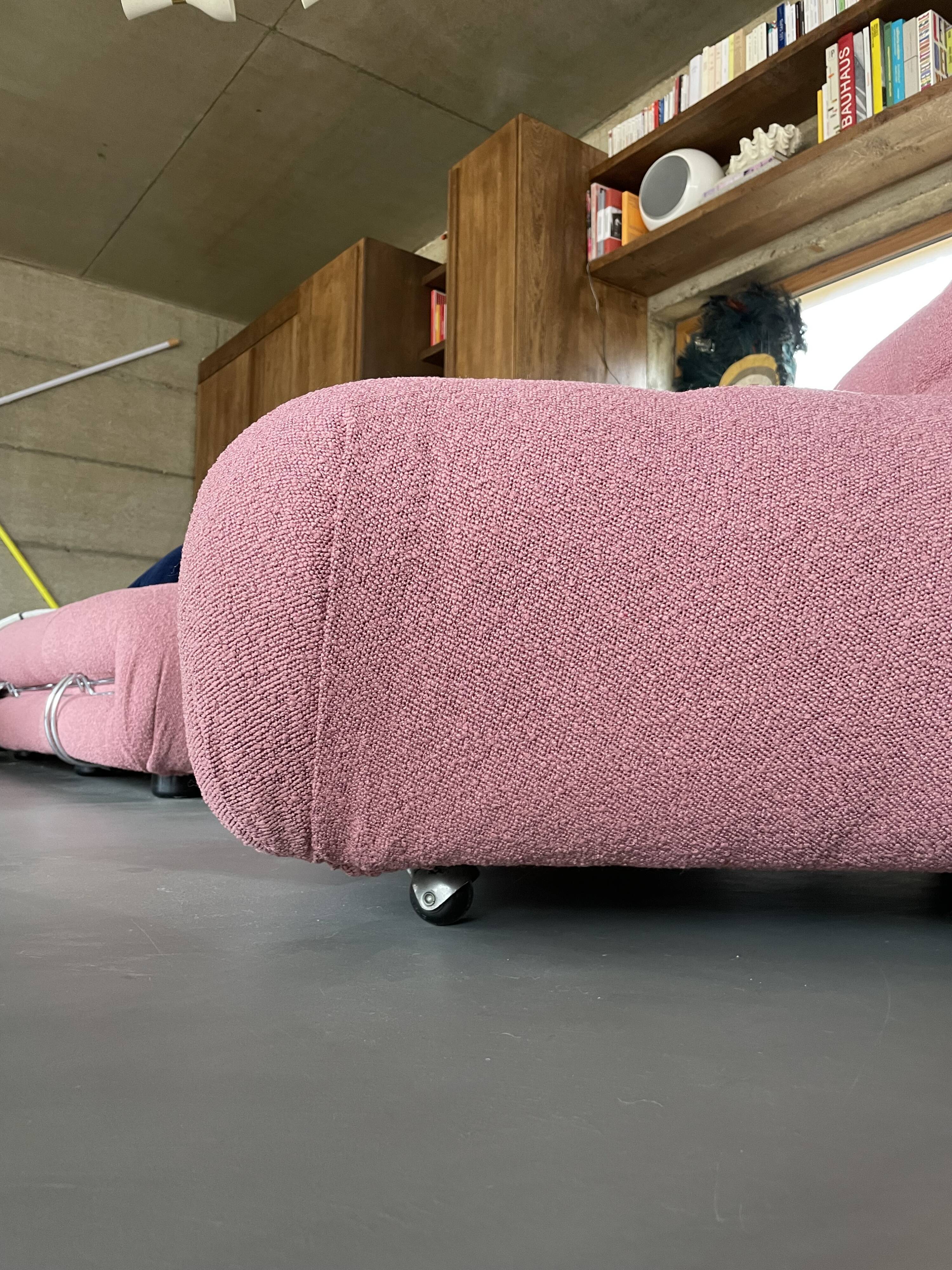 Armchair Soriana Afra and Tobia Scarpa 60s Cassina