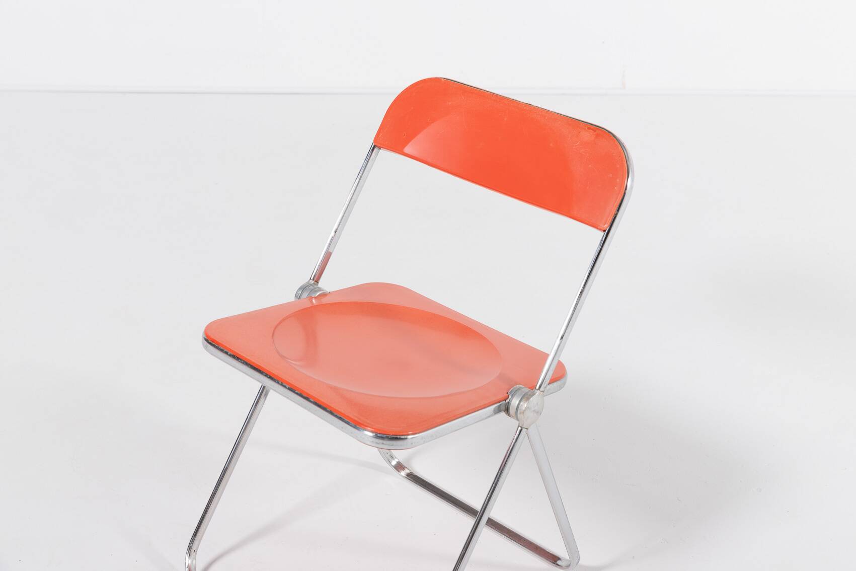 Vintage ‘Plia’ folding chair by Giancarlo Piretti for Anonima Castelli