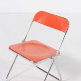 Vintage ‘Plia’ folding chair by Giancarlo Piretti for Anonima Castelli