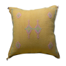 Cactus silk yellow sabra cushion