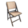 Chaise vintage avec estampille fabricant