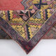 Tapis vintage rose antique 121x211