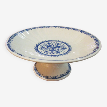 Compotier coupe en faience de Gien