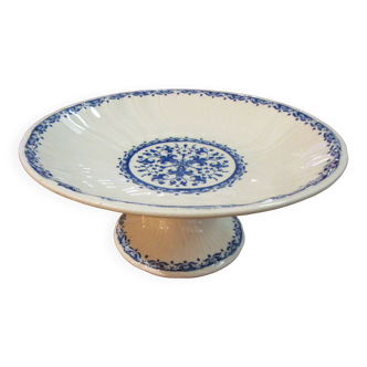 Compotier coupe en faience de Gien