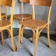 4 Baumann chairs No. 55