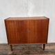 Buffet two vintage teak doors 1960