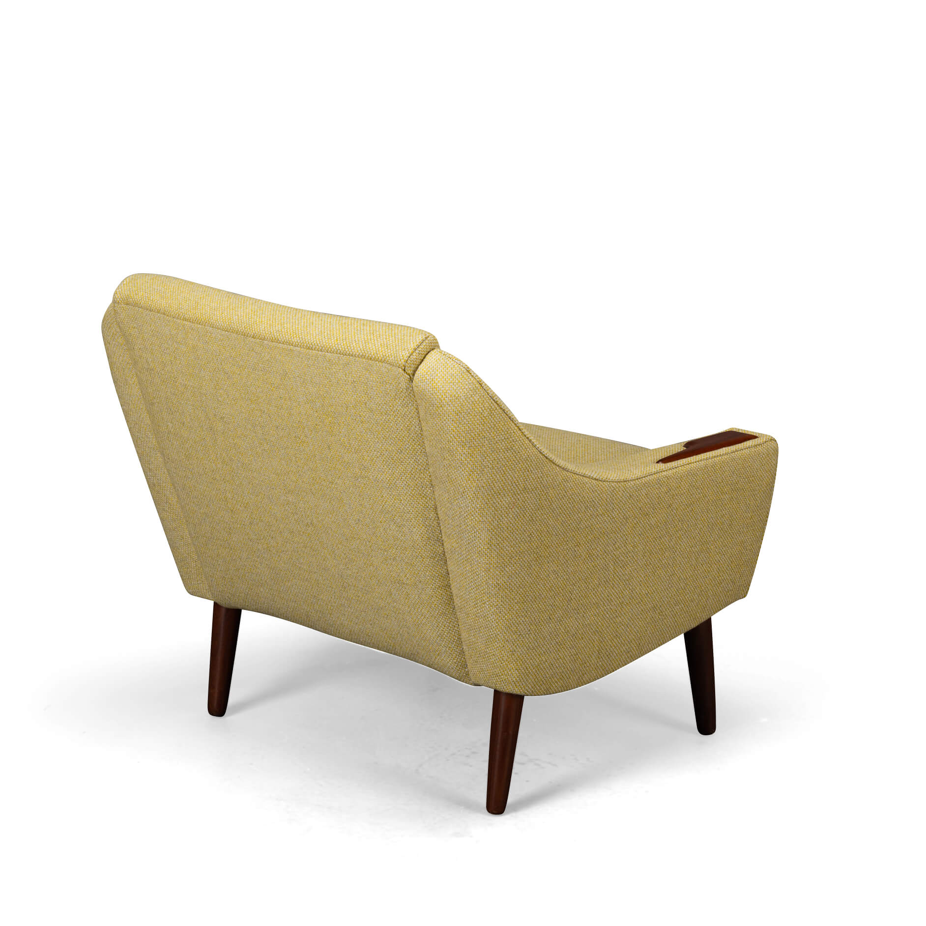 Reupholstered Vintage Armchair by Johannes Andersen, 1960s