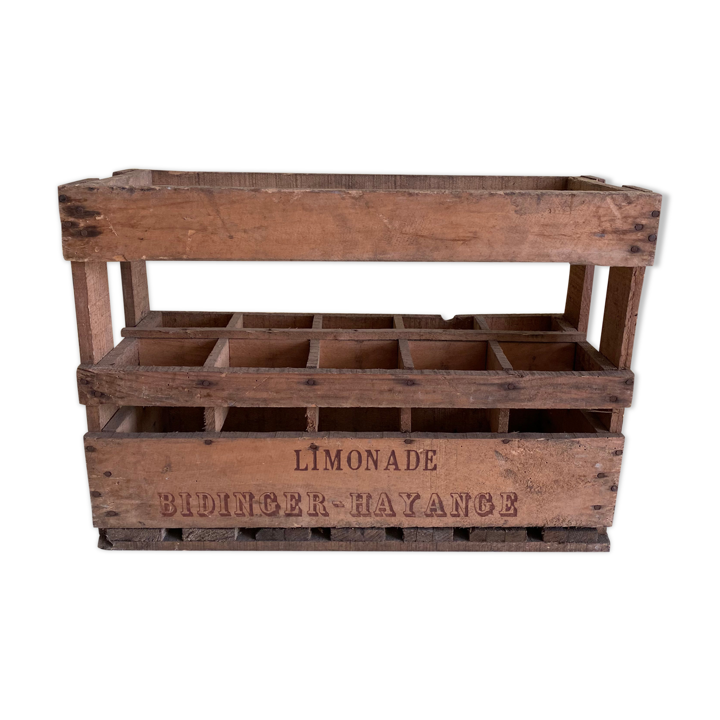 Vintage wooden crate