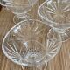 5 ice cream cups, Arques crystal fruits