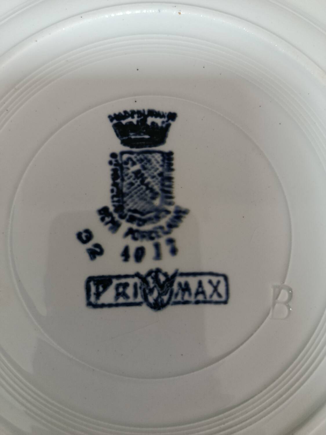 Lot of deep plates Primax porcelain