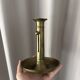 Vintage Adjustable Brass Chamber Candlestick