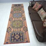 Orange & Green Turkish Runner sku 2241