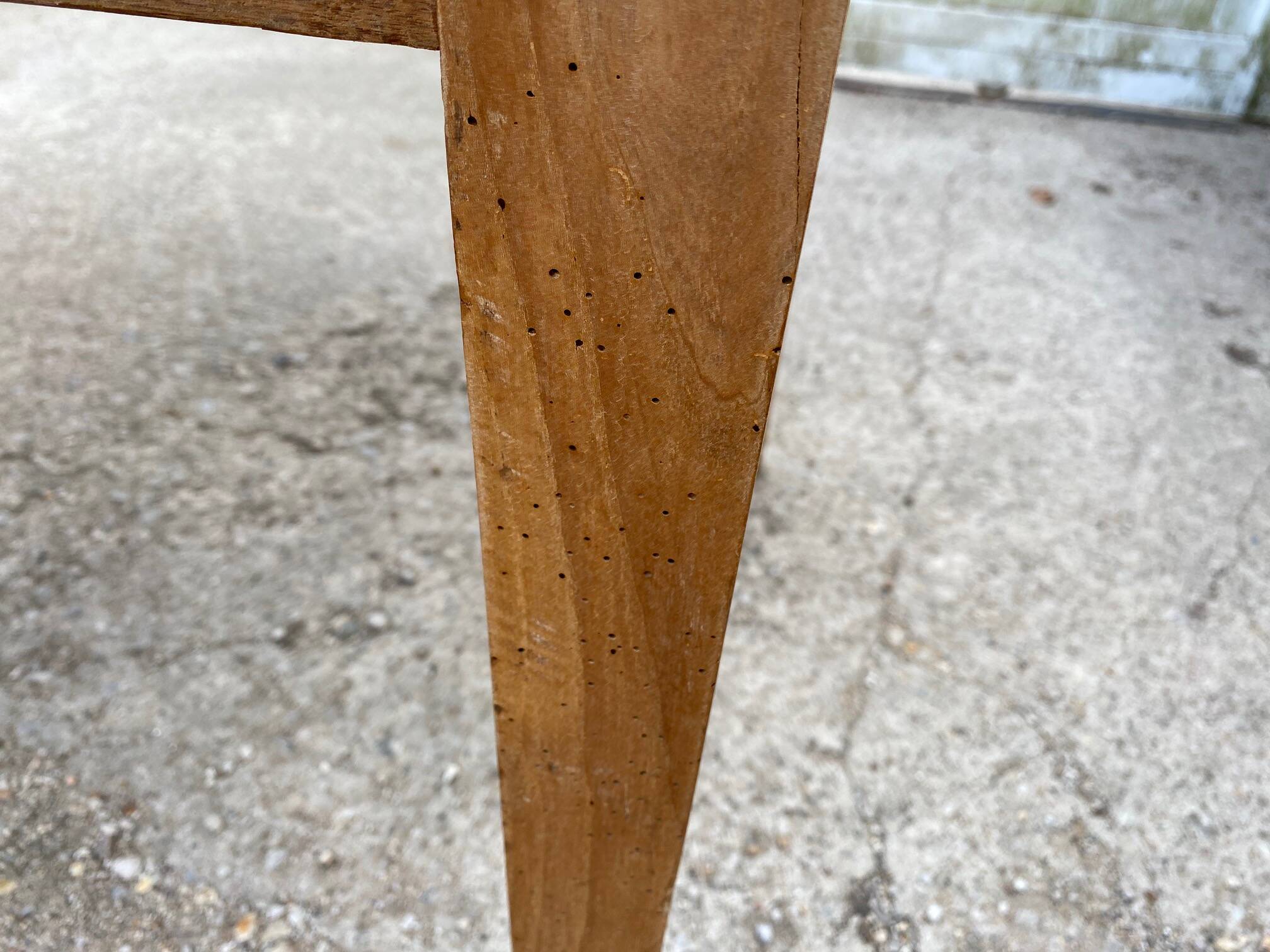 Solid oak farmhouse table 1900