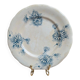 Marguerite ironstone dessert plate – Nouvelle Givors pottery