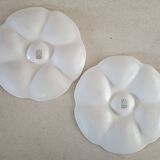 2 oyster plates Gien